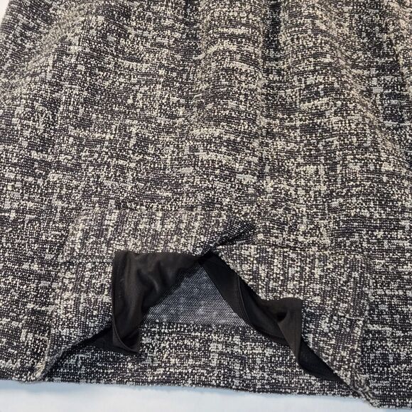 MM LaFleur The Lydia Boucle Black White Tweed Twist Strap Sheath Career Dress 10 - Picture 4 of 11